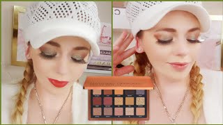 Holiday Eyeshadow Tutorial with 2 Lip Options 2020. Using Natasha Denona Bronze Palette