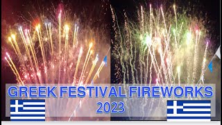 GREEK FESTIVAL FIREWORKS AND WALKING TO PARRAMATTA STATION