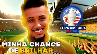 A CHANCE DE BRILHAR !! EU TO CONVOCADO PRA COPA AMERICA | MODO CARREIRA do CADUH TREM !! FC24