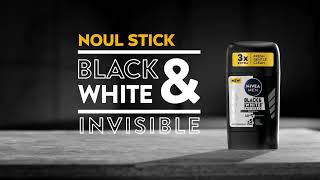 Descoperă noul Deodorant Stick NIVEA Black & White Invisible