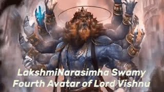 LakshmiNarasimha Swamy Avatar of Lord Vishnu