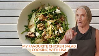 Maybe THIS is the real Lisa! Chicken, Rocket + Feta Salad. Cook along with Lisa in real time!