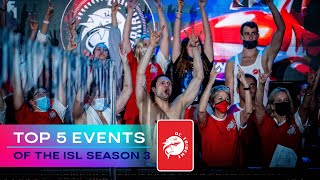 Top 5 - DC Trident races | ISL SEASON 3