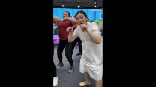 wanyo mori weight loss kiat jud dai zumba dance workout for bell fat #shorts