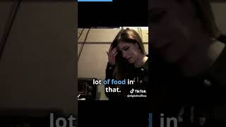 Chrissy Costanza discusses cooking while on tour.