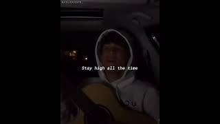 Habits( You're gone and i gotta stay high) Max Allais||Tiktok cover - Lyrics