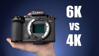 Panasonic S5 II 6K vs 4k (5.9K vs 4K)