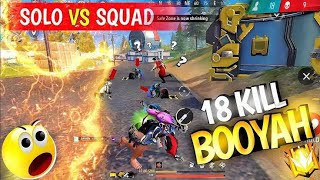 world record 1 vs 4 with 18 kills booyah 🔥🔥 #freefire #trending #munnabhai #gamingcommunity #new