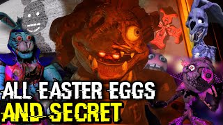 ALL EASTER EGGS & SECRETS In RUIN! THE MIMIC IS A MASCOT WITH GLAMROCK BONNIE! SECRET ENDING! Part 4