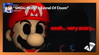 SMG4: Mario's Tunnel Of Doom REACTION!