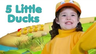 5 Little Ducks | Nursery Rhymes | Songs for Kids