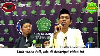 CINTA KARENA ALLAH !! Kita Akan Dibangkitkan Bersama Org Yg Kita Cintai, Ustadz Abdul Somad, Lc , MA