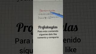 calculo integral #maths #calculus #profedouglas #matematika #algebra #ingenieria #engineering #jesus