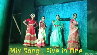 MixSongDance.Maiya Yashoda +Genda phool +Chand sifarish +Taal se Taal Mila+Param Sundari.#dance