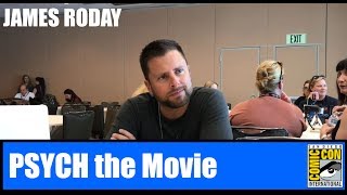 James Roday PSYCH the Movie Press Room SDCC 2017