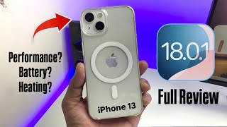 iOS 18.0.1 Full Review on iPhone 13 - iPhone 13 Performance, Battery Life, Heating iOS 18.0.1