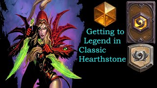 Hitting Legend With Miracle Rogue | Classic Hearthstone | April 2023