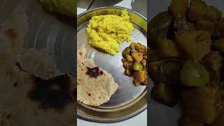 #dinnerthali #youtubeshorts #recipe