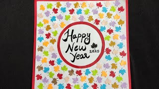 Beautiful Handmade Happy New Year Card Idea | DIY Greeting Card