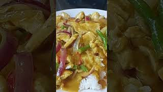 He love this dish w/ rice #asmr #shorts