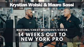 14 WEEKS OUT - Chest workout with Mauro Sassi [EN CC]