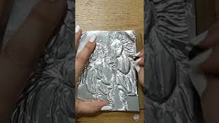 Foil embossing technique | aluminium art