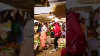 moyadavid1 Suprises a lady at the market