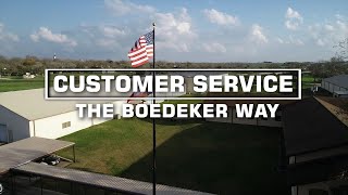 Customer Service The Boedeker Way