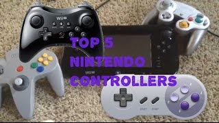 Top 5 Nintendo controllers of all time