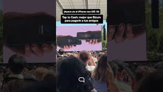 💸 Mejor que Bizum: paga a tus amigos rapidísimo con Tap to Cash en #ios18#wwdc #wwdc2024
