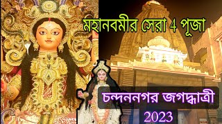 Chandannagar Jagadhatri Puja 2023 | Top 4 | মহানবমী | Jagadhatri Puja 2023 I Preparation I EP 5