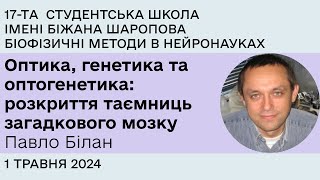 Оптика, генетика та оптогенетика: розкриття таємниць загадкового мозку - Павло Білан