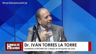 Maestro Iván Torres La Torre - Candidato al Decanato del Colegio de Abogados de Lima.