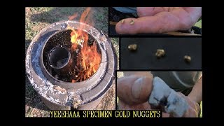 How to get Gold Nuggets from Quartz (The old timers way) (Episode 92)