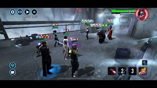 SWGOH Gidme vs Admiral Trench in GAC