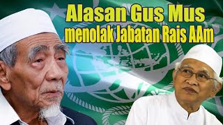 Ternyata Alasan Gus Mus Menolak Jabatan Rais Aam Adalah Ini.!