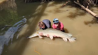 we caught a TRIPLE DIGIT FISH!!! #shorts #fishing