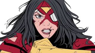 Speed painting spider woman