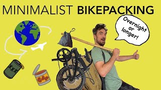 Simple Bikepacking Set Up - Ultimate Low Budget Folding Bike Gear