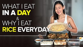 Why I Eat RICE Everyday to Lean Up + Meal Prep | Joanna Soh