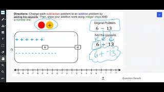 Changing Subtraction to Addition Day 2 Example 1