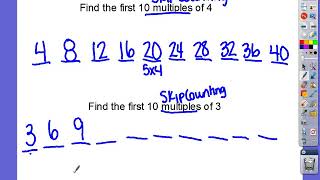 How to find Multiples