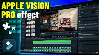 FILMORA Apple vision pro EFFECT