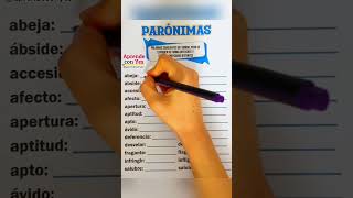 Parónimas