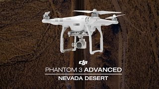 Phantom 3 Advanced Nevada Desert 2.7K HD!