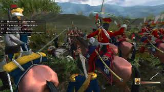 1814. A hot battle between the French and Russian troops with the support of the Dutch Lancers!