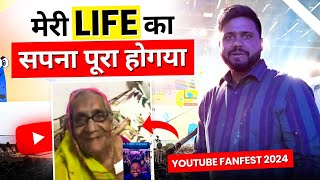 Youtube FanFest 2024 - Creators ka सबसे बड़ा Event Mumbai में - Dadi को Video call पे दिखाया