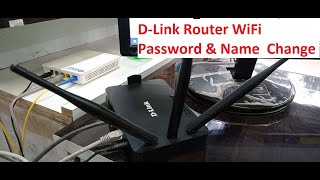 How to change WiFi password || How to change WiFi password dlink | dlink WiFi router password change