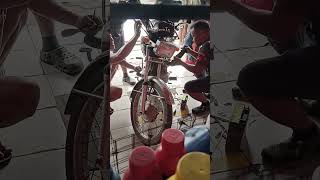 Tmx125 ayaw umandar,walang push starter saglit lang palit agad perfect power CDI lakas.