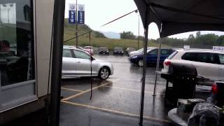 Rain at Royal Volkswagen